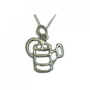 Water Can Necklace 18 inches sterling chain NWT